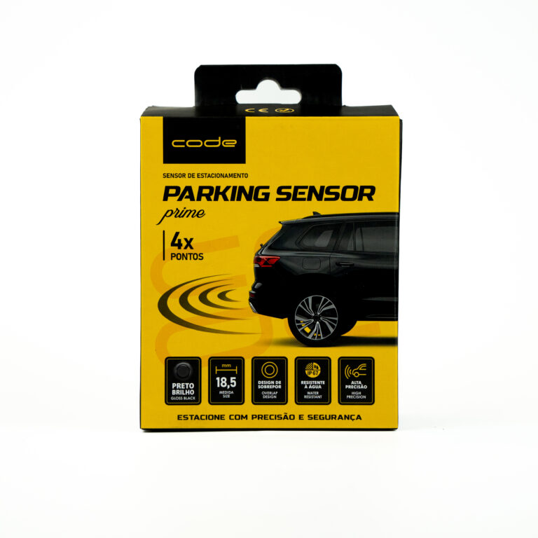 Sensor de Estacionamento Prime 4 Pontos com Visor CODE
