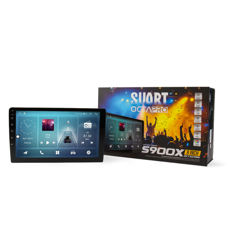 Multimídia S900X OctaCore-Pro QLED SVART